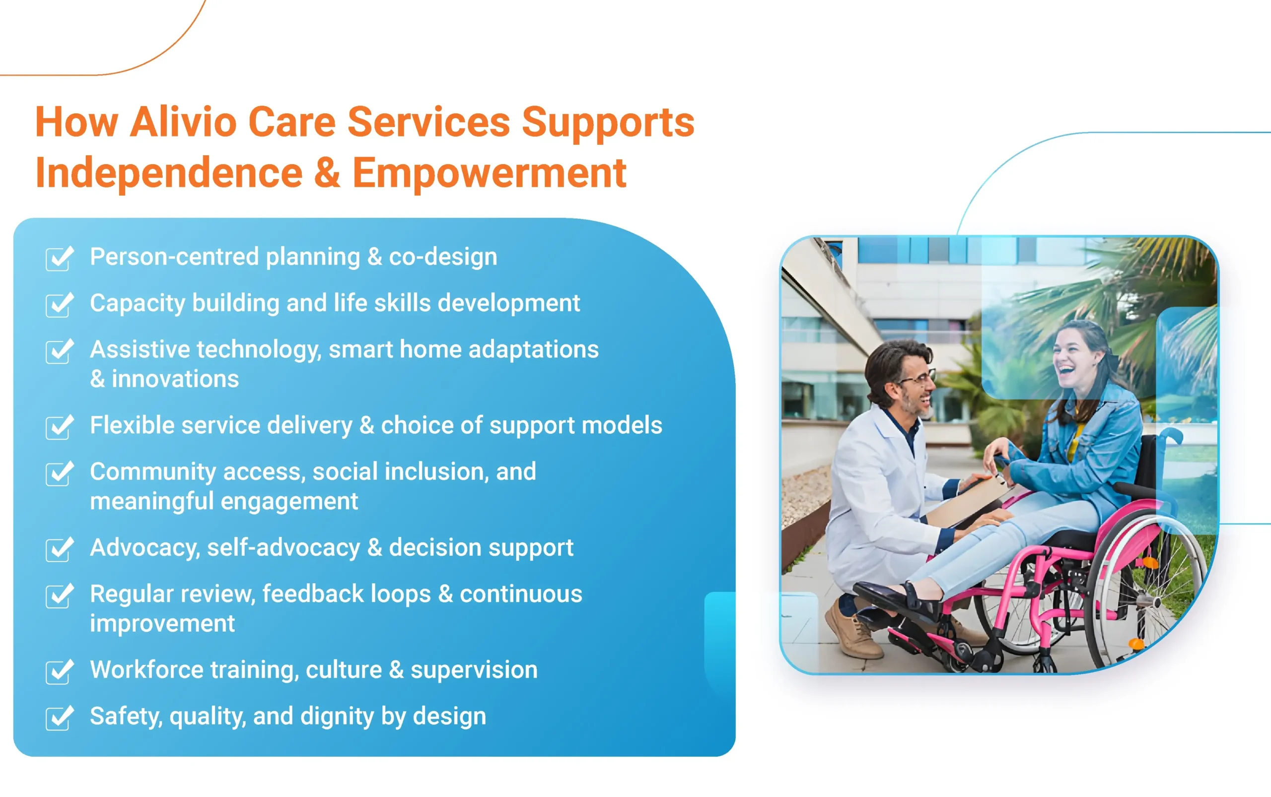 How Alivio Care Services Supports Independence & Empowerment