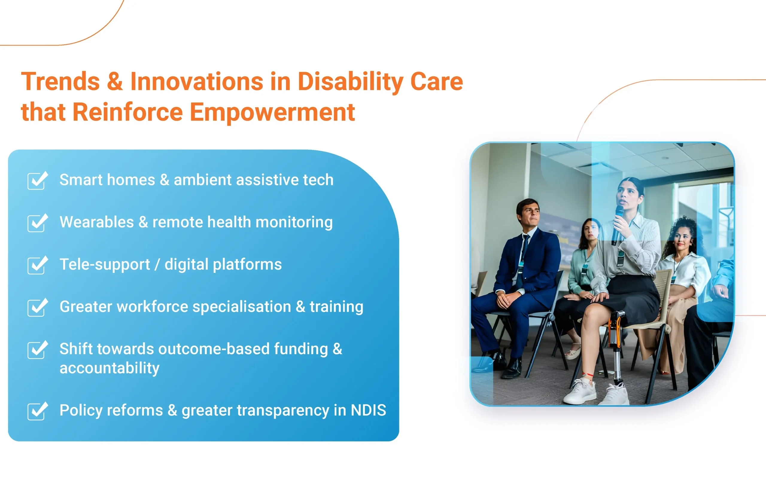 Trends & Innovations in Disability Care that Reinforce Empowerment